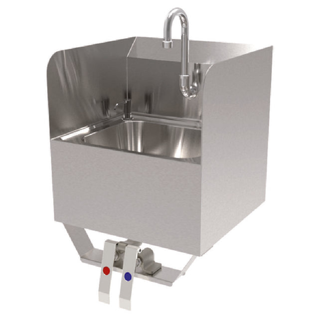 GSW USA HS-1615KS Hand Sink Wall Mount Knee Operated