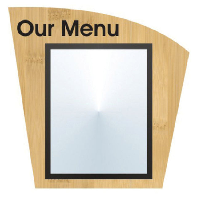 Hubert 41104 - Menu Board, 1-pocket, Wall-mount