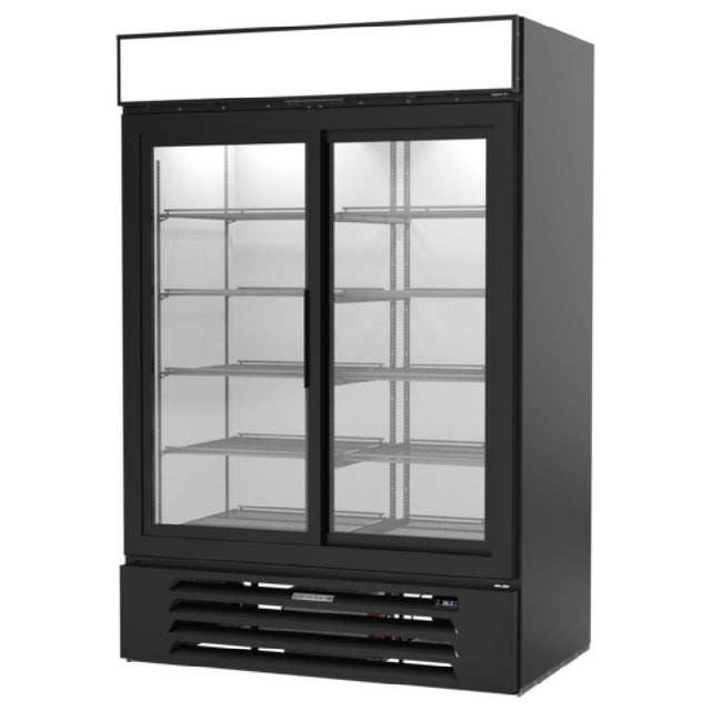 Beverage Air MMR45HC-1-B MarketMax™ Refrigerated Merchandiser Reach-in Two-section