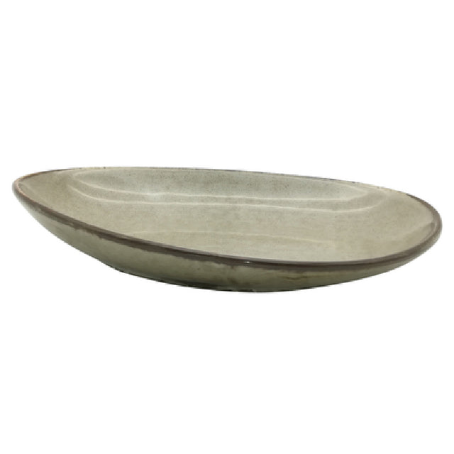 Bon Chef 2300028P Tavola Plate 8“L X 5-1/4"W X 1-1/4"H Oval (free Form)