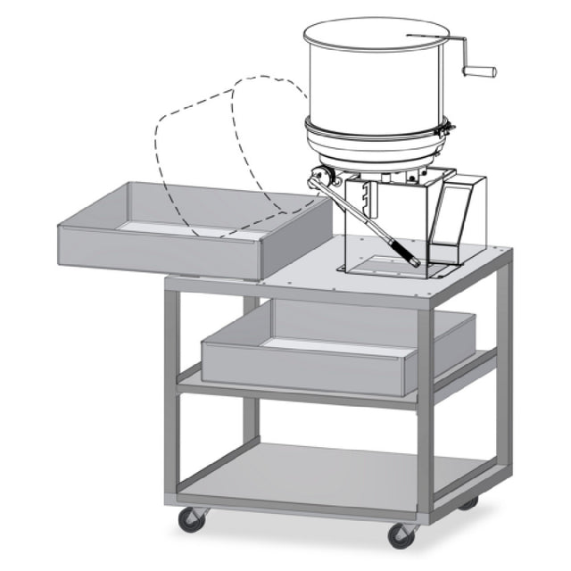 Gold Medal 2859-00-100 - Small Karmel Kool Stand (for Mark 5), Modular Table System