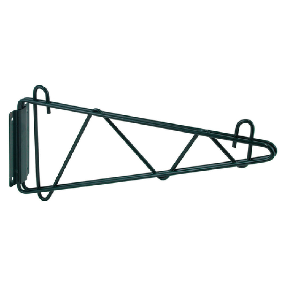 Winco VEXB-14 Wire Shelf Wall Mounting Brackets 14"D Epoxy Coated