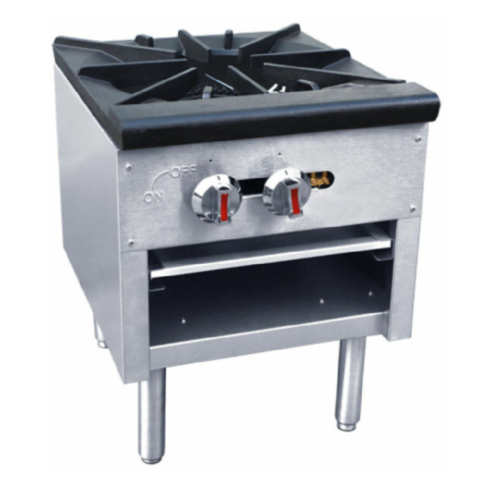 Hubert 22018 - Kratos® Single Stockpot Gas Range, Natural Gas, Single Burner Configuration