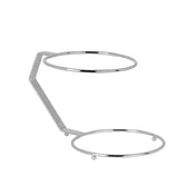 Steelite 82000AND102T 2-Tier Tea Stand 8.625" X 4.875" X 4.75" Accessories