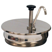 Winco 56752 Benchmark Condiment Pump For 7 Qt. Inset Pan Stainless Steel