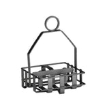 TableCraft Products 606RBK - Condiment Rack Only, Fits Up To 1-5/8" Dia. Salt And Pepper Shakers