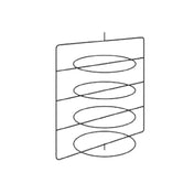 Hatco FSDT5TCR (5) Tier Circle Rack With Pizza Pan Retainers Each