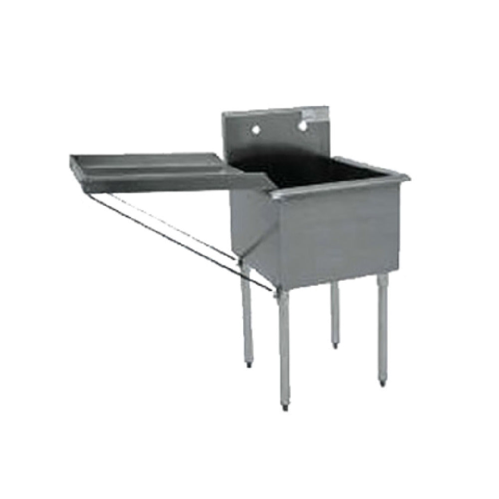Advance Tabco N-5-48 Drainboard 21" X 48" Square Corner Sinks Only