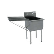 Advance Tabco N-5-48 Drainboard 21" X 48" Square Corner Sinks Only
