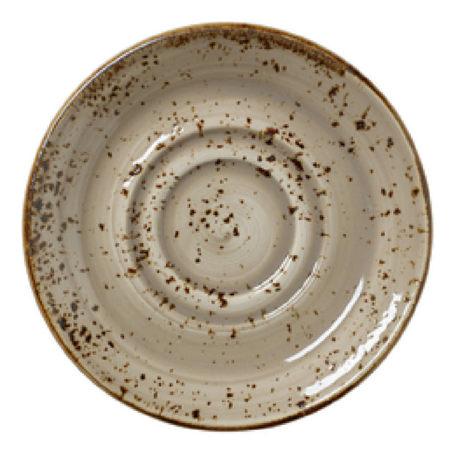 Steelite 11290158 Double Well Saucer 5.75" X 0.75" Craft