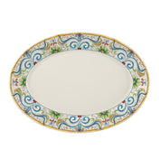 Steelite HL15763910 Rolled Edge Oval Platter 13.375" X 9.25" X 1.5" RE & NR
