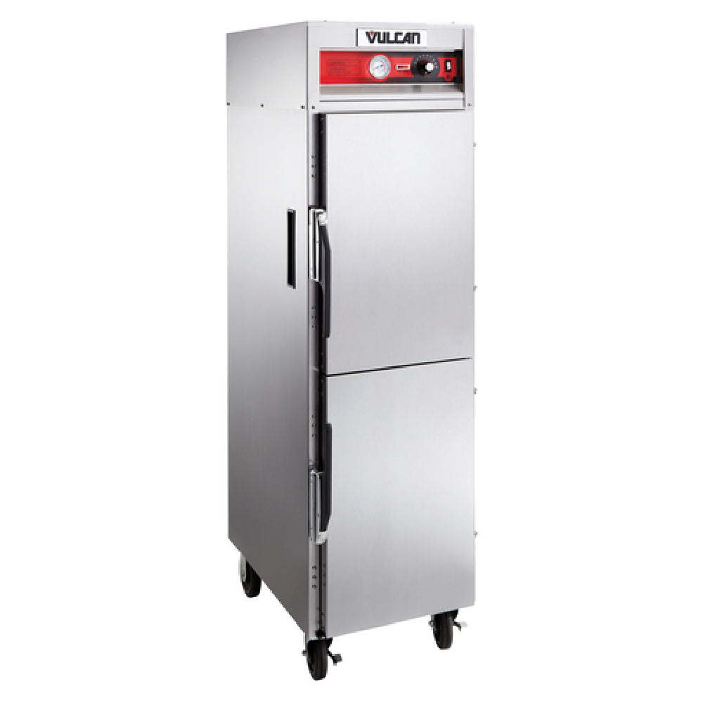 Vulcan VHP15_208-240/60/1 - Holding/Transport Cabinet, Mobile, Capacity (15) 12" X 20" X 2-1/2" Steam Table Pans