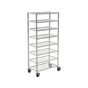 Omcan 48244 (48244) Universal Rack 32-1/2"W X 16"D X 70-11/16"H (8) 10″ X 30″ Or 12″ X 30″ Platter Capacity