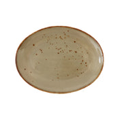 Fortessa TC7300.DV.4.28 Erthe Shiitake Platter 13x10" (33x25cm) Flat Oval