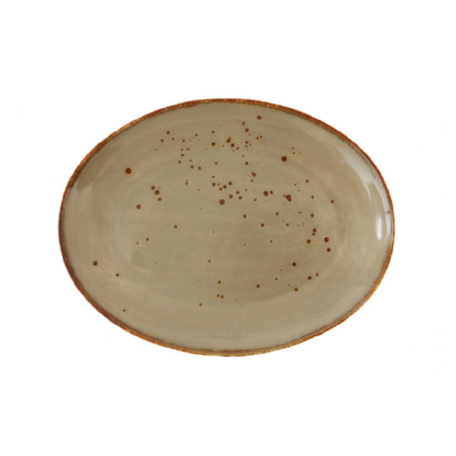 Fortessa TC7300.DV.4.28 Erthe Shiitake Platter 13x10" (33x25cm) Flat Oval