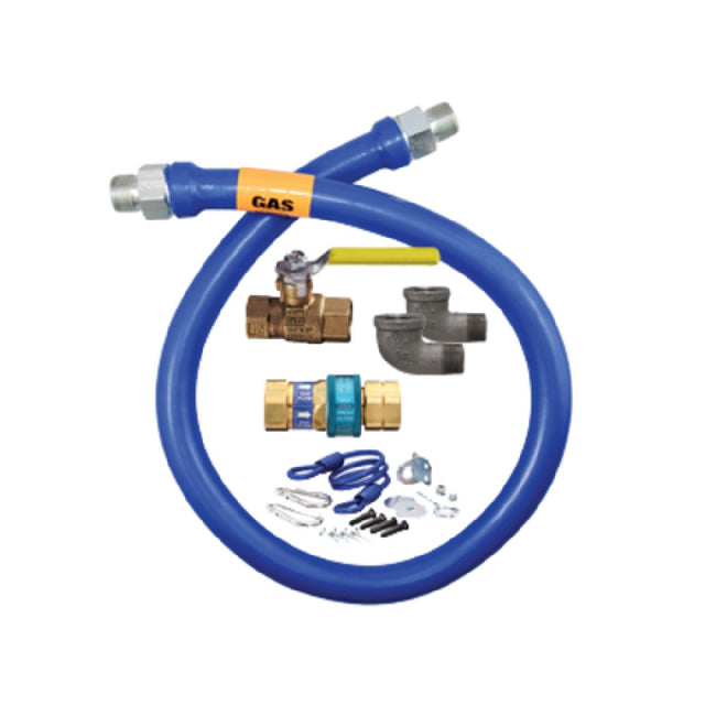 Dormont 16100KIT24 Dormont Blue Hose™ Moveable Gas Connector Kit 1" Inside Dia.