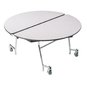 National Public Seating MT72R NPS® Mobile Cafeteria Table 72"W X 72"D X 29"H