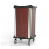 Dinex DXPPH16CH PHANTOM® Meal Delivery Cart 16 Tray Self-latching Door