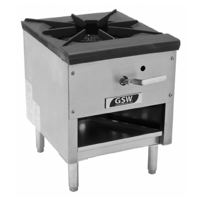 GSW USA AESP1-18D24LP 18 Tips Duck Jet Burner Stock Pot Stove 24"H 100000BTU-LP