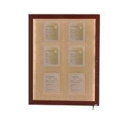 Aarco LWL4836W Display Case 36"W X 48"H Enclosed