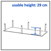 BauscherHepp VE-80010 Venta® Shelf To Create Storage Space Under A Buffet Table