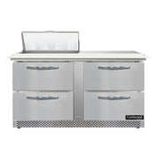 Continental Refrigerator SW60N8C-FB-D Sandwich Unit Front Breather 60"W
