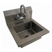 Hubert 77454 - Hand Sink, Wall-mount, 15-1/2" X 17" X 13"H Overall