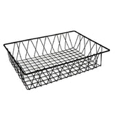 GET Enterprises WB-954-BK Clipper Mill POP™ Pastry Basket 18" X 12" X 4"H Rectangular Wire
