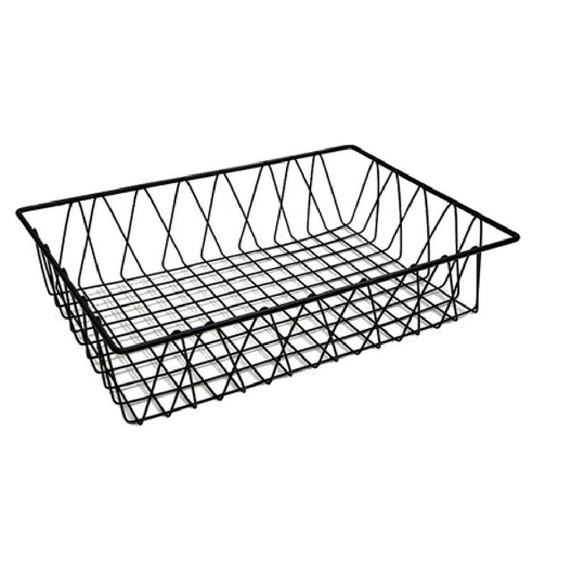 GET Enterprises WB-954-BK Clipper Mill POP™ Pastry Basket 18" X 12" X 4"H Rectangular Wire