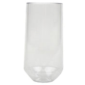 GET Enterprises SW-2004-CL Via Tumbler 14 Oz. 2-5/8" Top Dia. X 5-3/4"H