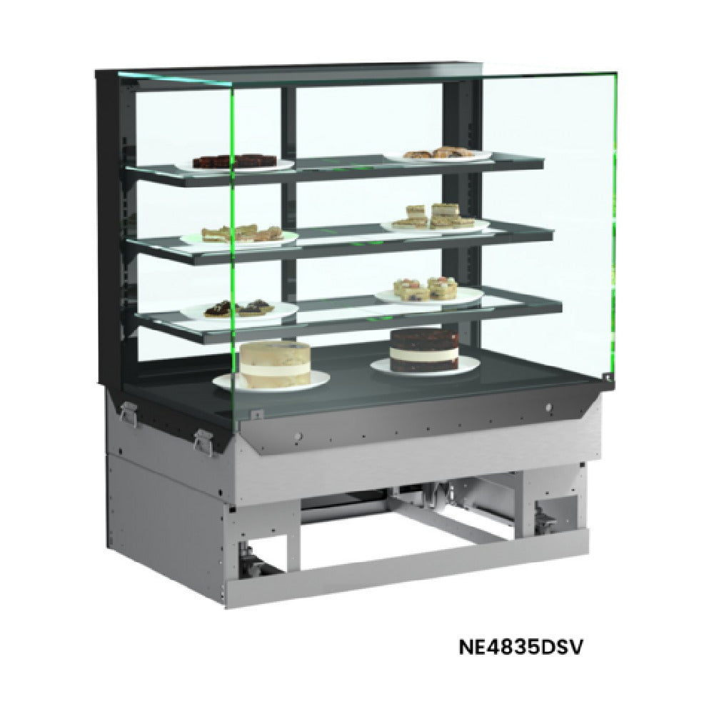 Structural Concepts NE4835DSV Reveal® Service Non-Refrigerated Slide In Counter Case