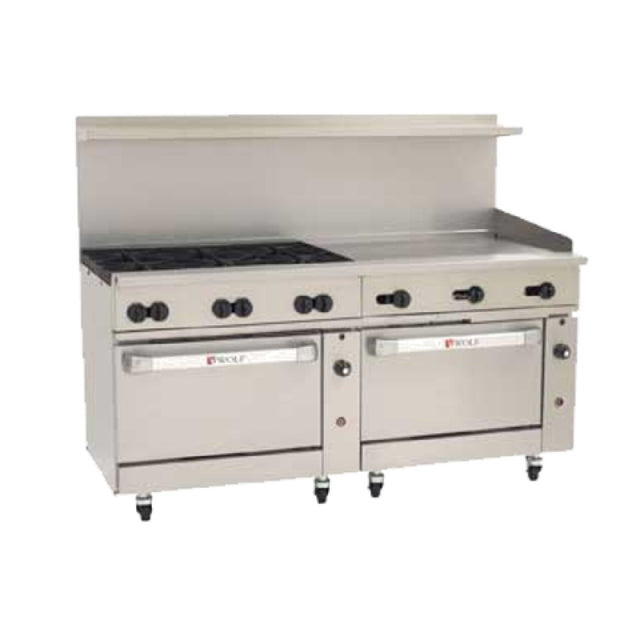 Wolf C72SC-6B36G_NAT Challenger XL™ Restaurant Range 72" Gas