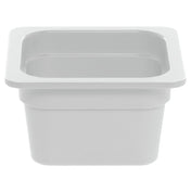 Hubert 88999 - Cold Food Pan, 1/6-size, 6-3/8" X 6-15/16" X 4"H