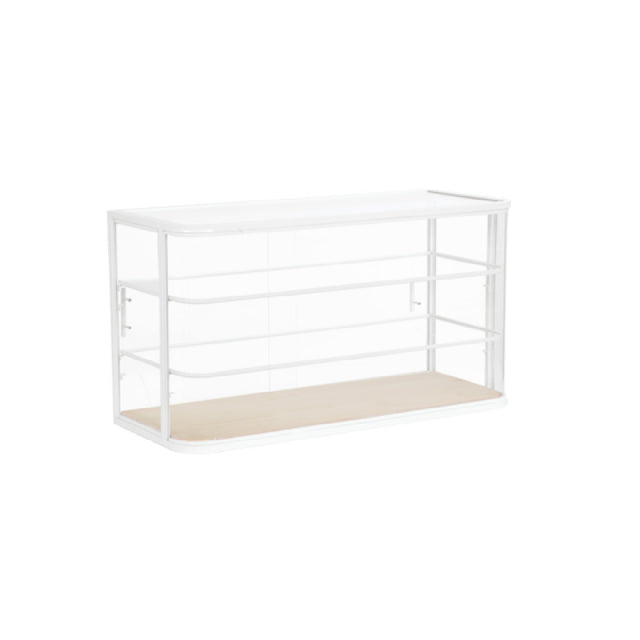 Cal Mil 22416-71 Display Case 42"W X 17"D X 23"H (3) Tiers
