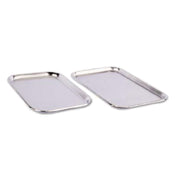 Admiral Craft IT-13 Serving/Display Tray 13-5/8" X 9-3/4" Stainless Steel
