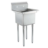 Empura ESD11515 - Sink, 23"W X 20.5"D X 44.25"H, (1) Compartment