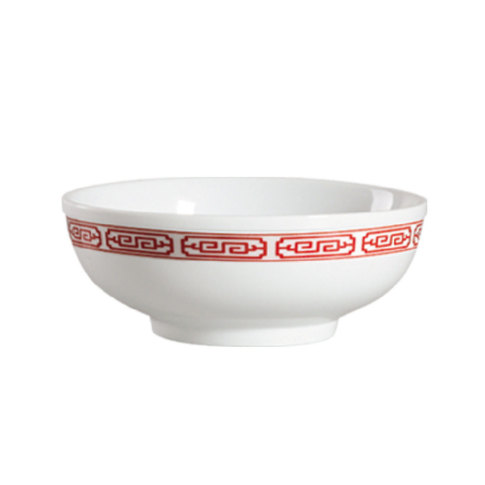 CAC China 105-MB8 Red Gate Soup Bowl 48 Oz. 8-1/4" Dia. X 3-1/4"H