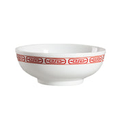 CAC China 105-MB8 Red Gate Soup Bowl 48 Oz. 8-1/4" Dia. X 3-1/4"H