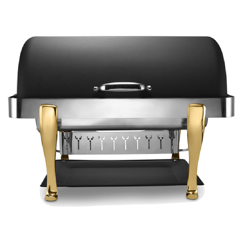 Bon Chef 19040-NERO Elite Chafer Rectangular 2 Gallon