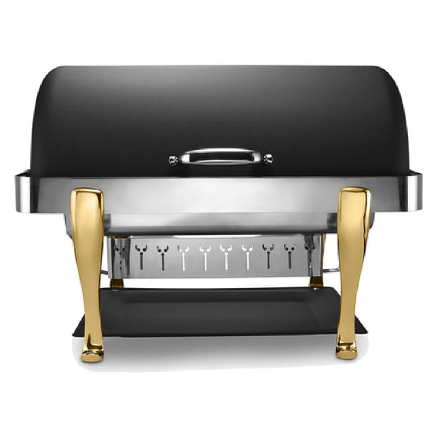 Bon Chef 19040-NERO Elite Chafer Rectangular 2 Gallon