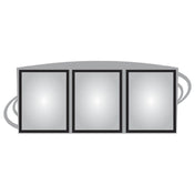 Hubert 99379 - Menu Board, 3-pocket, Wall-mount