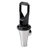 Service Ideas 110201 Jewel Standard Beverage Dispenser Spigot 11/16" 16 UNF Black And Polished Stainless