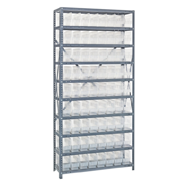 Quantum 1875-203CL Shelving Unit 18"D X 36"L X 75"H Heavy Duty
