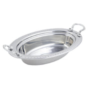 Bon Chef 5499HRSS Food Pan Full Oval 6-1/8 Qt. (196 Oz.) Capacity