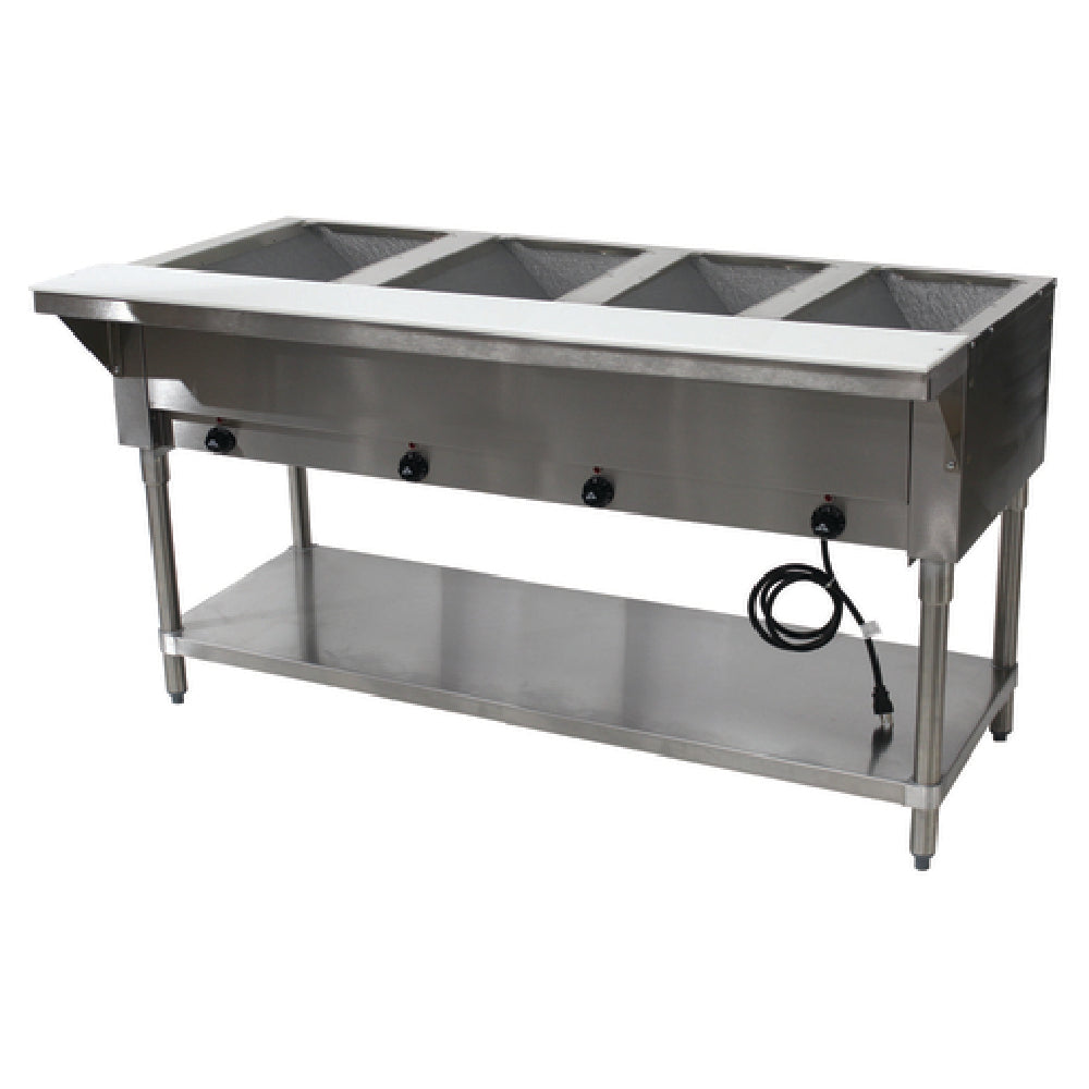 Advance Tabco HF-4E-120-X Hot Food Table Electric 62-7/16"W X 30-5/8"D X 34-3/8"H