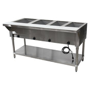 Advance Tabco HF-4E-120-X Hot Food Table Electric 62-7/16"W X 30-5/8"D X 34-3/8"H