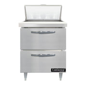 Continental Refrigerator D27N8-D Designer Line Sandwich Unit 27"W One-section
