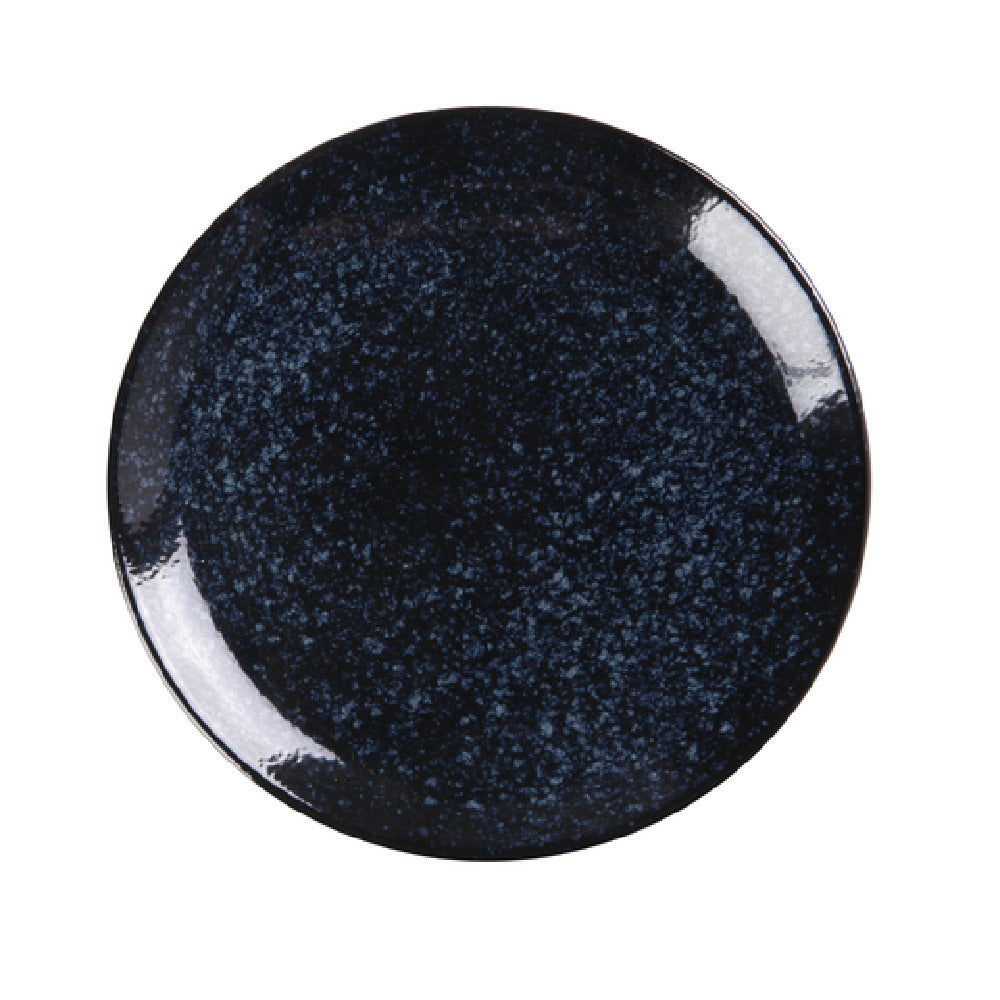 Yanco BL-109 Blue Star Plate 9-1/8" Dia. Round