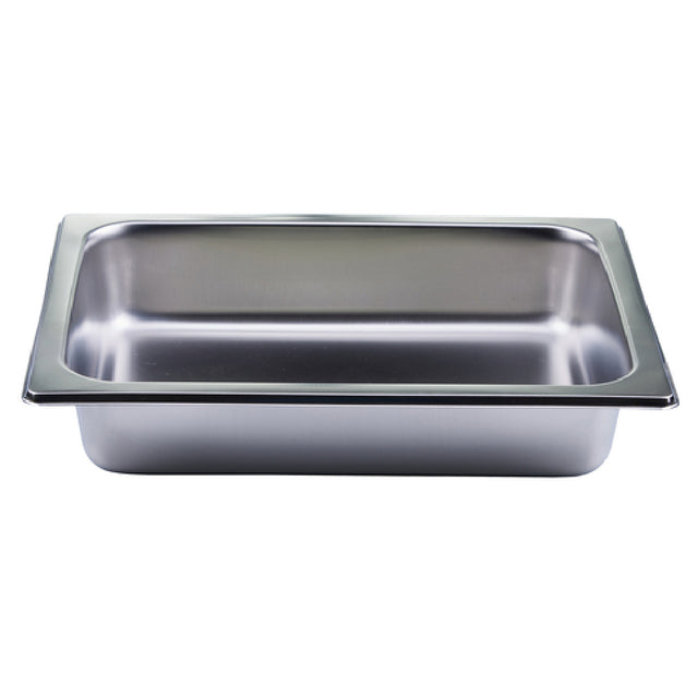 Winco 508-FP Chafer Food Pan 4 Qt. Square Pan For Chafer (model 508) Stainless Steel