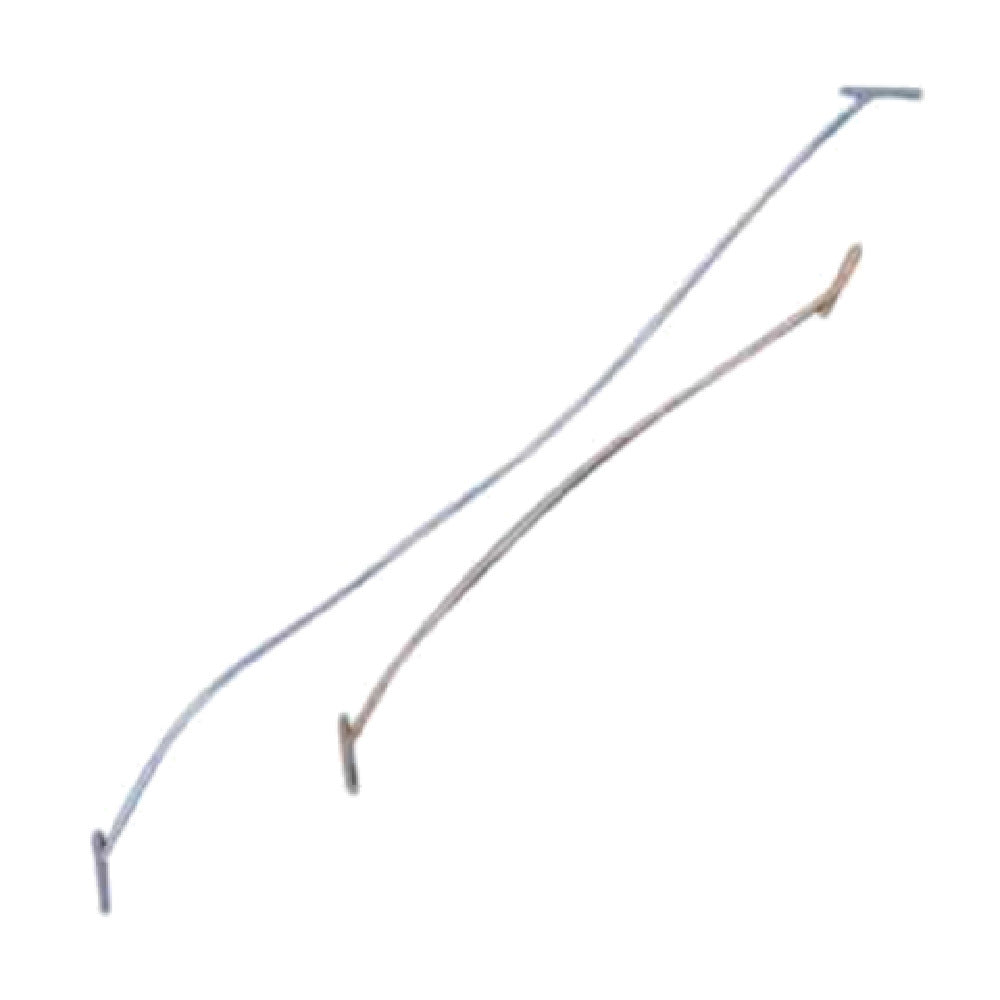 Menu Solutions E2626 Menu Elastics 6" Long With Metal Barbs At Ends (100 Per Pack)